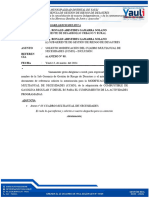 Informe 015 Cuadro Multianual de Necesidades