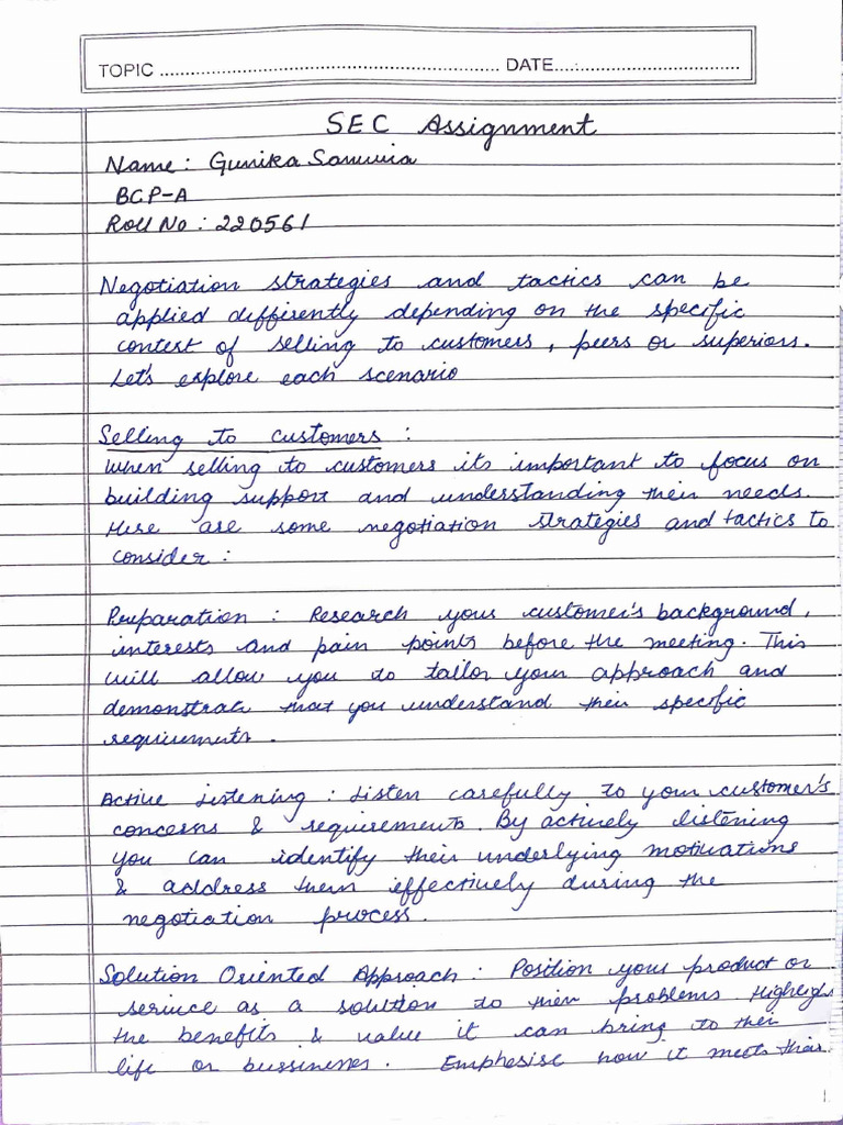 Gunika Sec Assignment | PDF