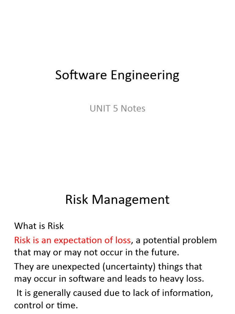 Software Risk Management Strategies | PDF | Risk | Risk Management