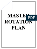 Master Rotation Plan