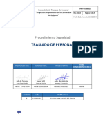 Procedimiento Traslado de Personal - B (Rechazado)