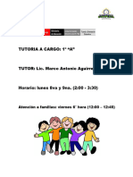 3 - Horario de Tutoría