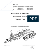 Operator'S Manual: Pronar T285