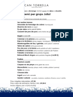 Menu Grups