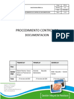 PRO-01 Procedimiento de Control de Documentos