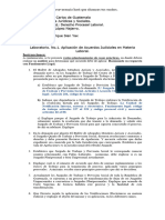 LAB 1 - Aplicación de Acuerdos Judiciales en Materia Laboral.