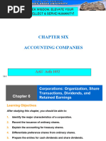 Chapter Six Accounting of Companies