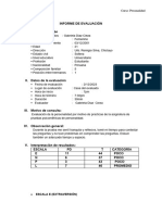 Informe de Evaluación - Semana 16