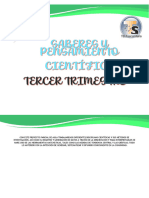 Saberes y Pensamiento Científico - 2do - 3er Trimerstre