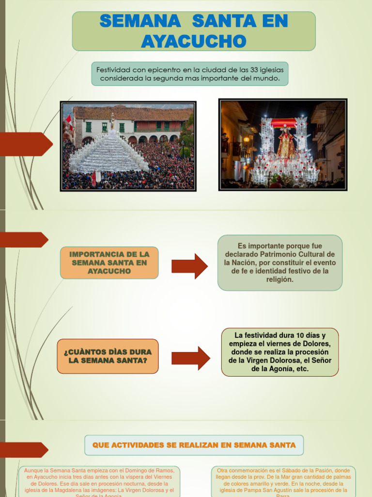 Semana Santa Ayacucho | PDF | Pascua de Resurrección | Adoración ...