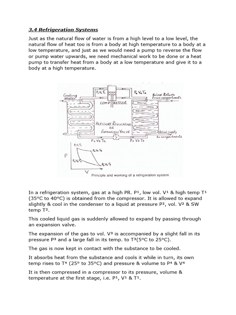 Refrigeration Systems Explained | PDF | Heat | Heat Transfer