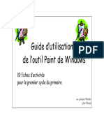 Guide d utilisation de l outil Paint de Windows