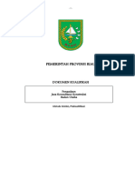 DOK PQ. SID Rehabilitasi Daerah Irigasi Rawa (DIR) Mumpa, Teluk Kelasa Dan Teluk Kiambang