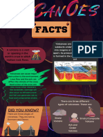 Volcano Fact Sheet Poster - 10D