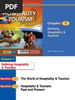 Defining Hospitality & Tourism: Back To Table of Contents