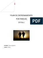 Criterio B. Plan de Entrenamiento 5º PAI 23-24