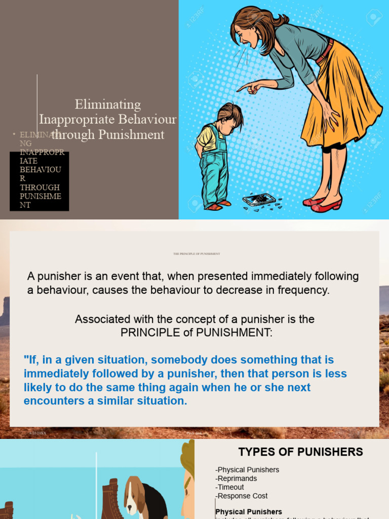 Eliminating Inappropriate Behaviour Through Punishment-ALANNIE D ...