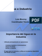 Agua e Industria - Luis Monroy (CNPML)