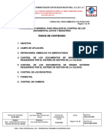 Fis-Pc003-01 Procedimiento General para Realizar El Control de Los Documentos