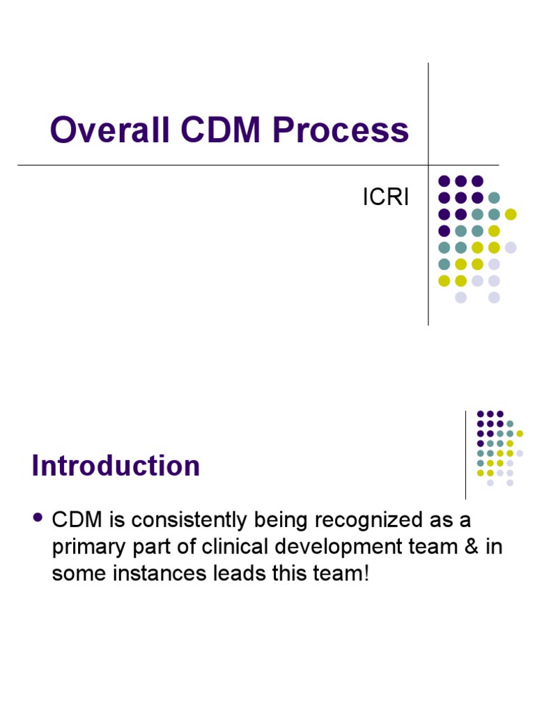 CDM Processes C1 | PDF | Information Retrieval | Information Technology ...