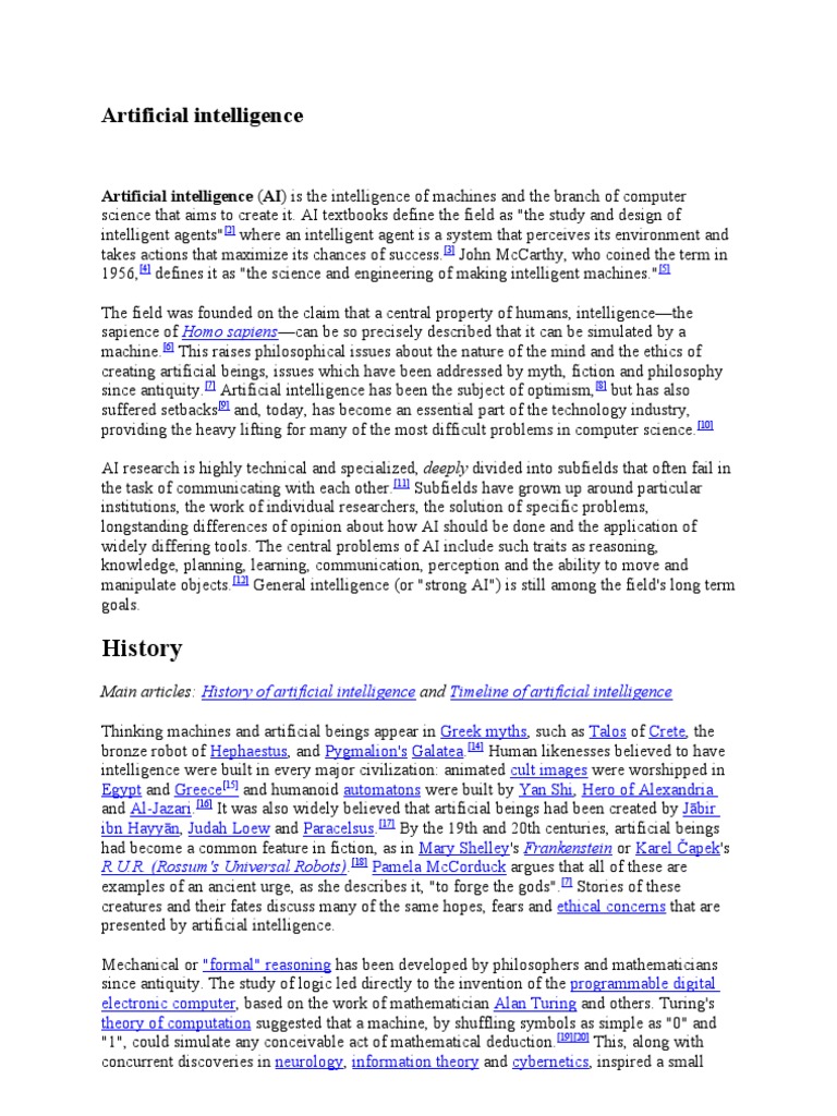 Understanding Artificial Intelligence | PDF | Artificial Intelligence ...