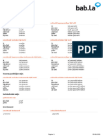 Bab - La Conjugation Nederlands Proeven