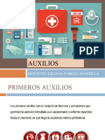 Tema para Cuarto A-B Primeros Auxilios