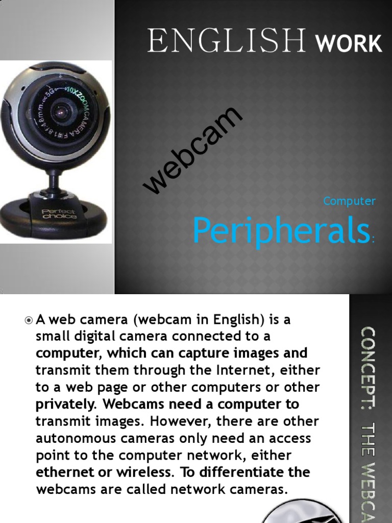 Webcam Basics for Tech Enthusiasts | PDF