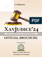 XavJudice 2024 Official Brochure