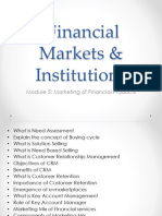FMI - Module 5 - Marketing of Financial Products - student copy