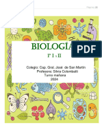 BIOLOGIA 1° I y II. Bibliografía 2024