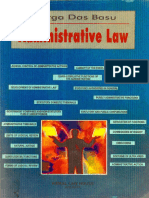 Administrative Law by D. D. Basu - Introductory Page