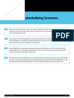 Every Mind Matters Bullying and Cyberbullying Scenarios KS34