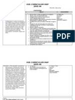 Hvs Curriculum Map 2005-06: Course Description Skills Assessment