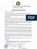 Resolución #3391-Cu-2023 - Bases para El Concurso Público en La Categoría de Auxiliar 2023