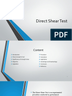 Direct Shear Test Presentation