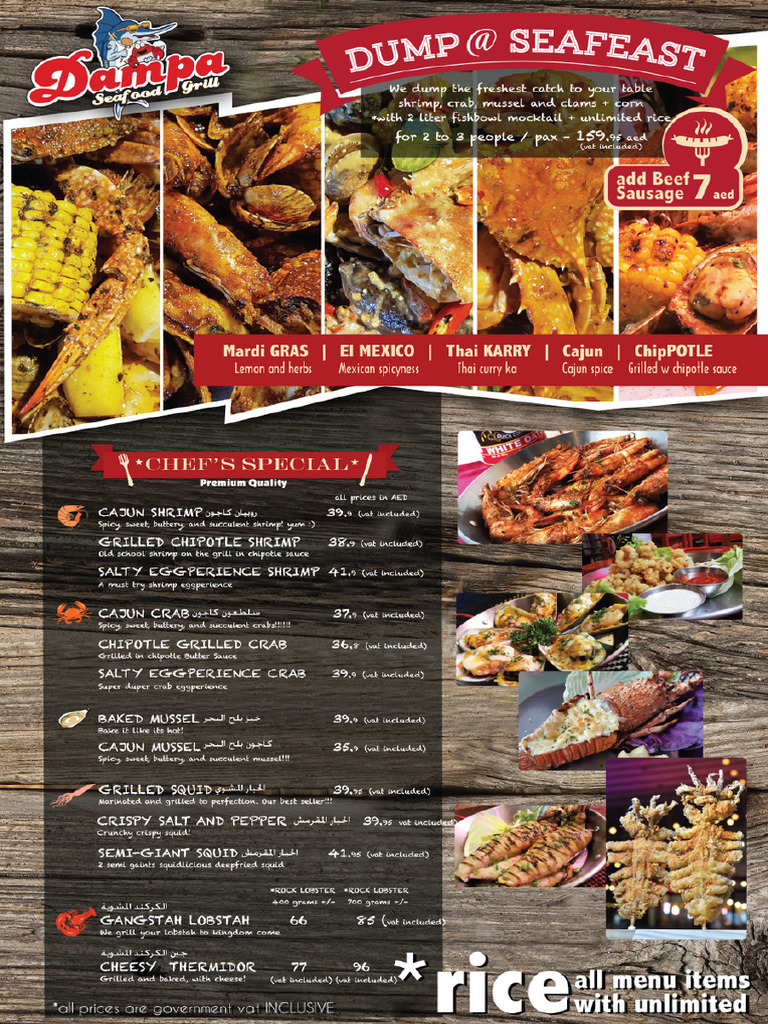 Menu Abu Dhabi | PDF