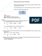 Onde:: Princípio Multiplicativo Da Contagem Estatística & Probabilidade