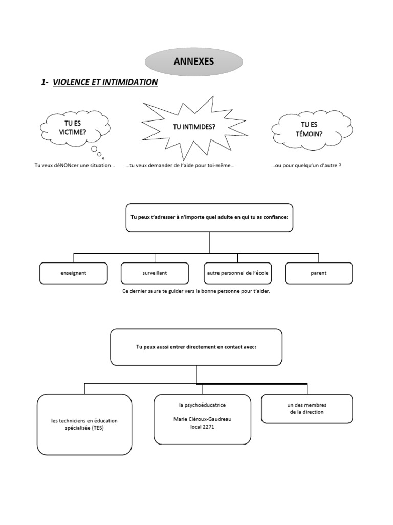Lutte contre la violence et l'intimidation | PDF | Intimidation | Hôpital