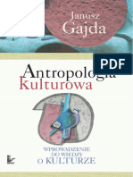 Janusz Gajda - Antropologia Kulturowa