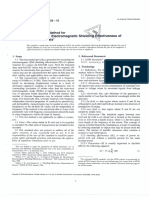 D 4935 - 10 Standard Test Method For Measuring Electromagnetic Shielding Efectiveness of Planar Materials - ICMET Craiova