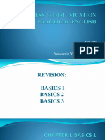 Ifage Bachelor 1 General English Chapter 1 Basics 1 2023 2024