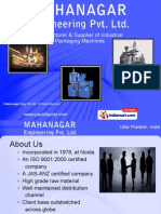Mahanagar Engg PVT LTD Noida India