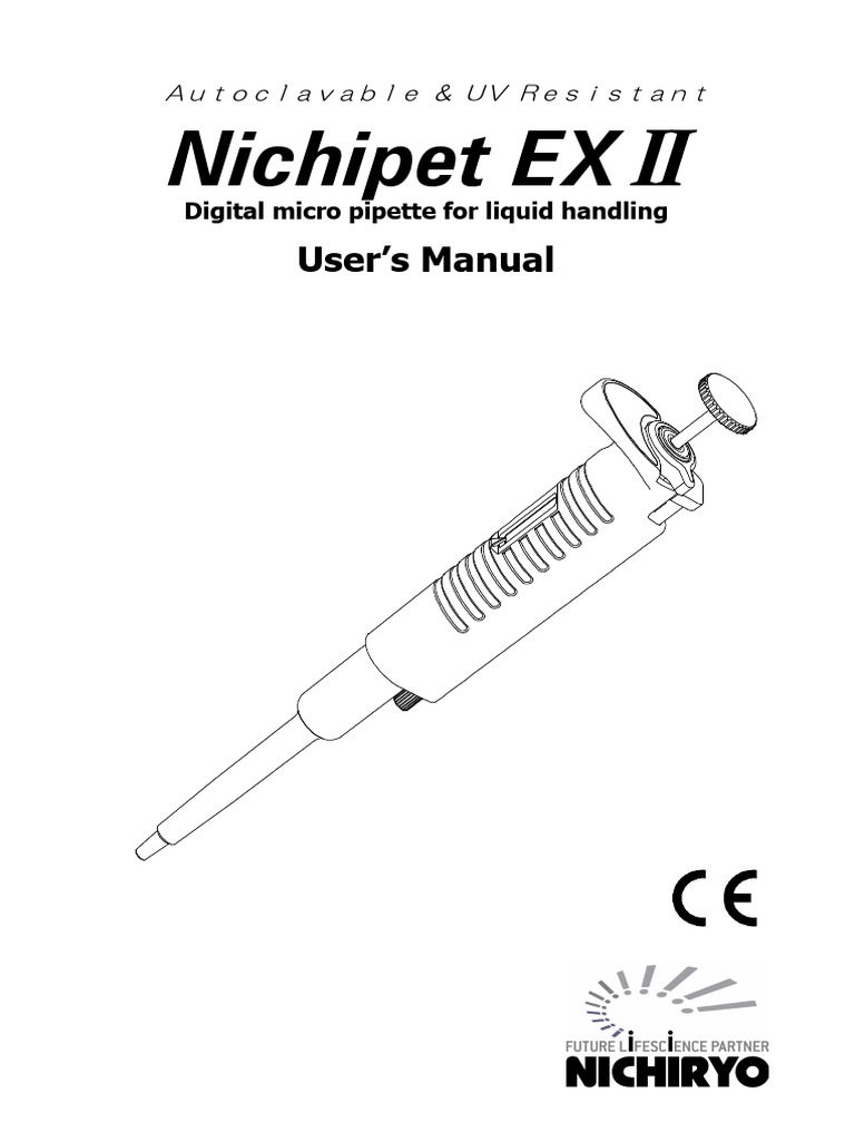 Nichipet EX II User Manual | PDF