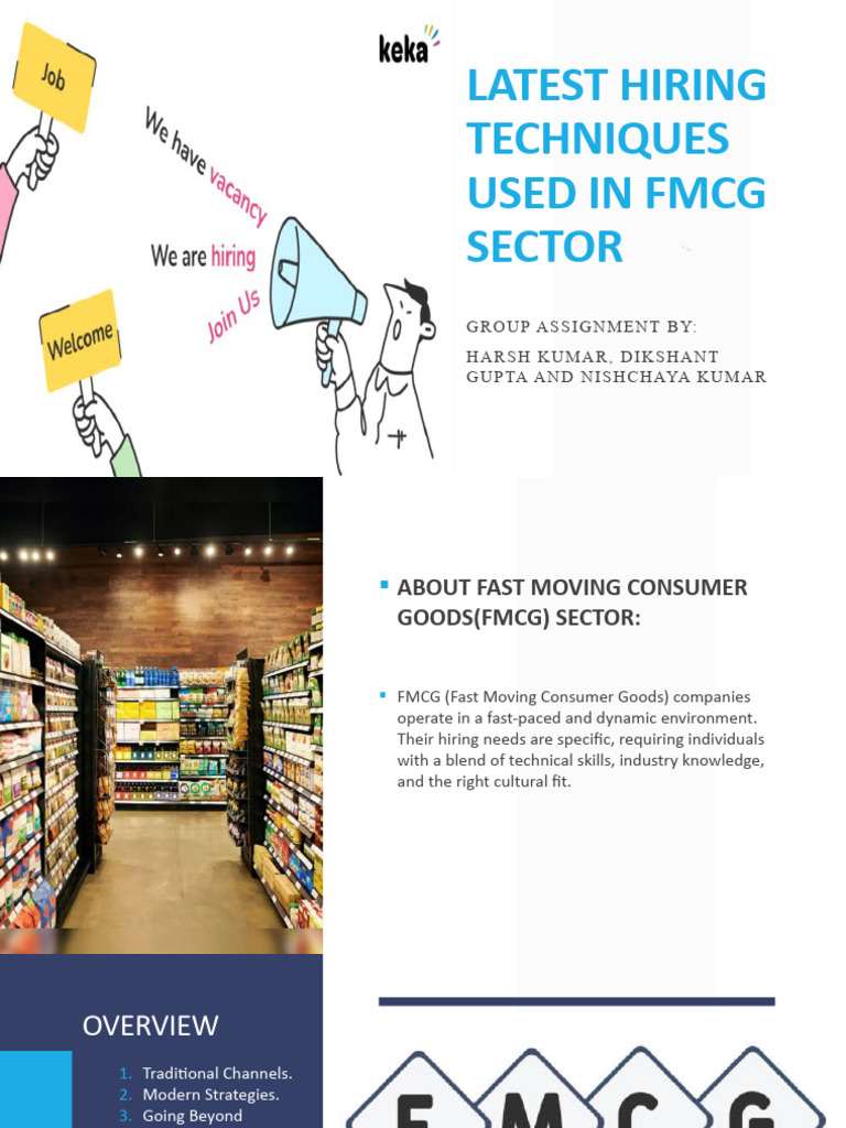 FMCG Sales Executive Hiring Strategies | PDF | Simulation | Cognitive ...