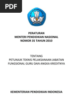 Download Juknis Permen No 35 Tahun 2010 by NOORYADI SN72121170 doc pdf