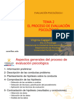 Tema 2 - El proceso de evaluaciÃ³n psicolÃ³gica