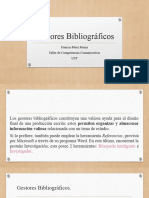 Gestores Bibliograficos