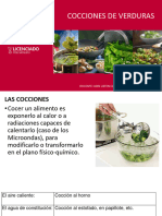 Cocciones de Verduras