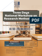 Workshop On Research Methodology